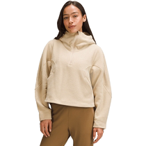 Looped Terry womens brushed half-zip hoodie丨lululemon丨LW3GW5S