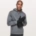 Lululemon 丨 Cold Pursuit Đan nam Găng tay đan thể thao LM9637S găng tay vải Găng tay