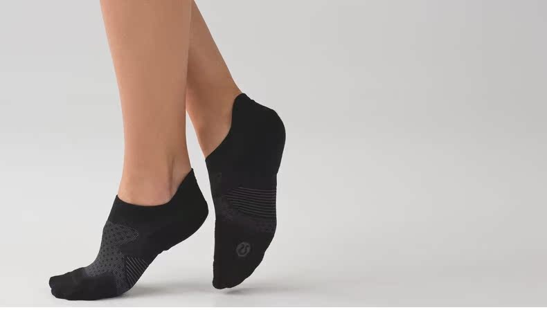 Lululemon Vớ thể thao nữ chạy tốc độ tốc độ * Bạc LW9MHLS tất nữ cổ ngắn