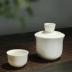 Gốm sứ Đức trắng sứ ấm hai hoặc hai nồi lẩu Nhật Bản gia đình nóng ấm rượu vang tách ly rượu giá để rượu độc đáo Rượu vang