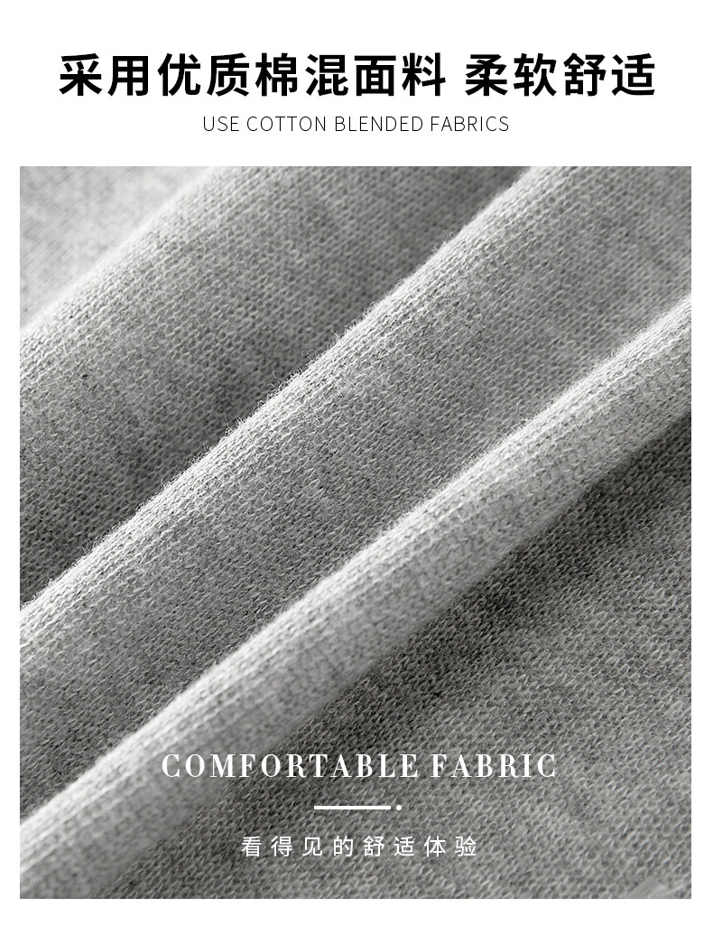 白色运动裤女韩国2022年春夏新款宽松高腰垂感休闲卫裤直筒阔腿裤详情6