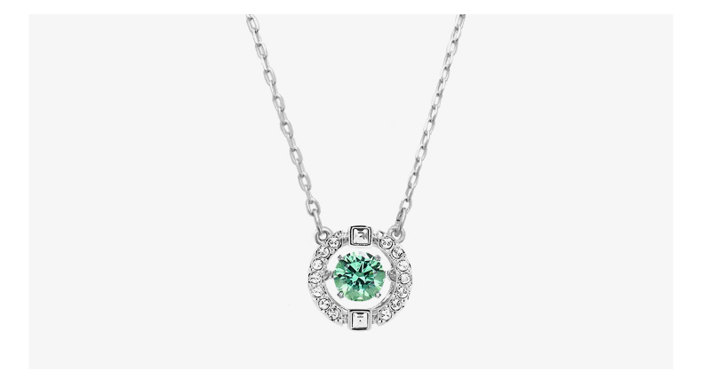 施华洛世奇 Swarovski 跳动的心 水晶项链 奥地利产 真的会跳动 图13