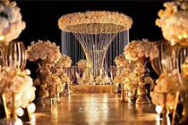 New Wedding Props Flowers Open Rich And Expensive Wedding Pendulum Wedding wedding Decorative Iron Swing Piece Stage Arrangement Road Leading
