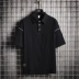 Thêm hai mùa hè áo phông ngắn tay size lớn cho nam cộng với áo sơ mi POLO béo mập áo thun nửa tay nam hàn quốc - Polo t shirt golf Polo