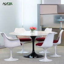 Tulip Chair master design tulip chair modern minimalist designer rotatable ABS single dining chair