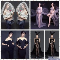 New photo studio pregnant woman photo theme photo clothing Beautiful pregnant mother photo shoot art photo Mommy photography clothes