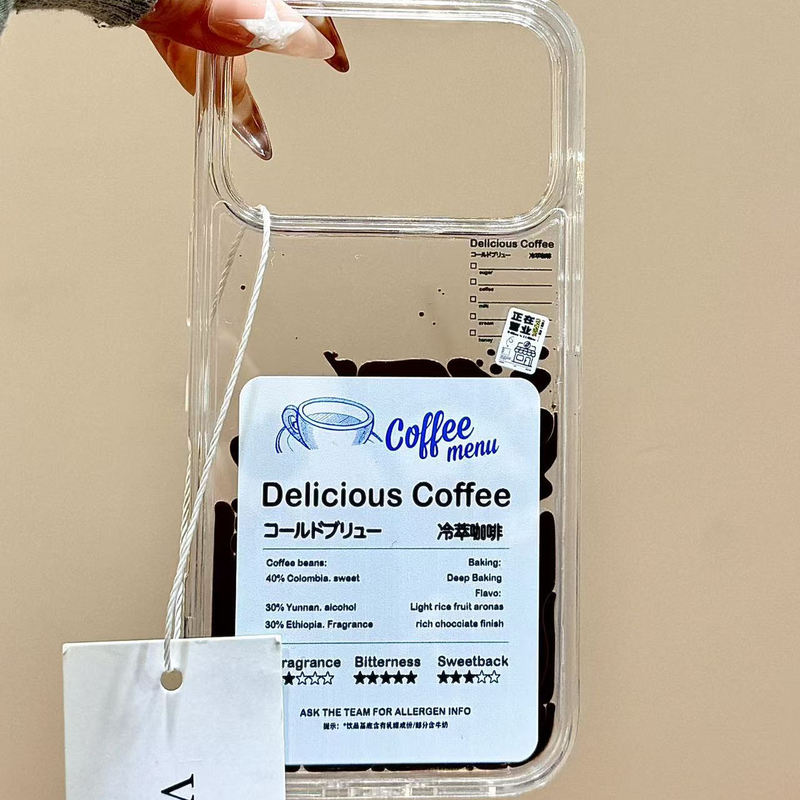 Creative and Personalized Cold Brew Coffee Floating Liquid Quicksand Suitable for Apple 17 Pro Max Phone Case, iPhone 16 New Model, 15 Pro Women's Model, 14 Pm Full-Cover Protective Case Creative and Personalized Cold Brew Coffee Floating Liquid Quicksand Suitable for Apple 17 Pro Max Phone Case, iPhone 16 New Model, 15 Pro Women's Model, 14 Pm Full-Cover Protective Case
