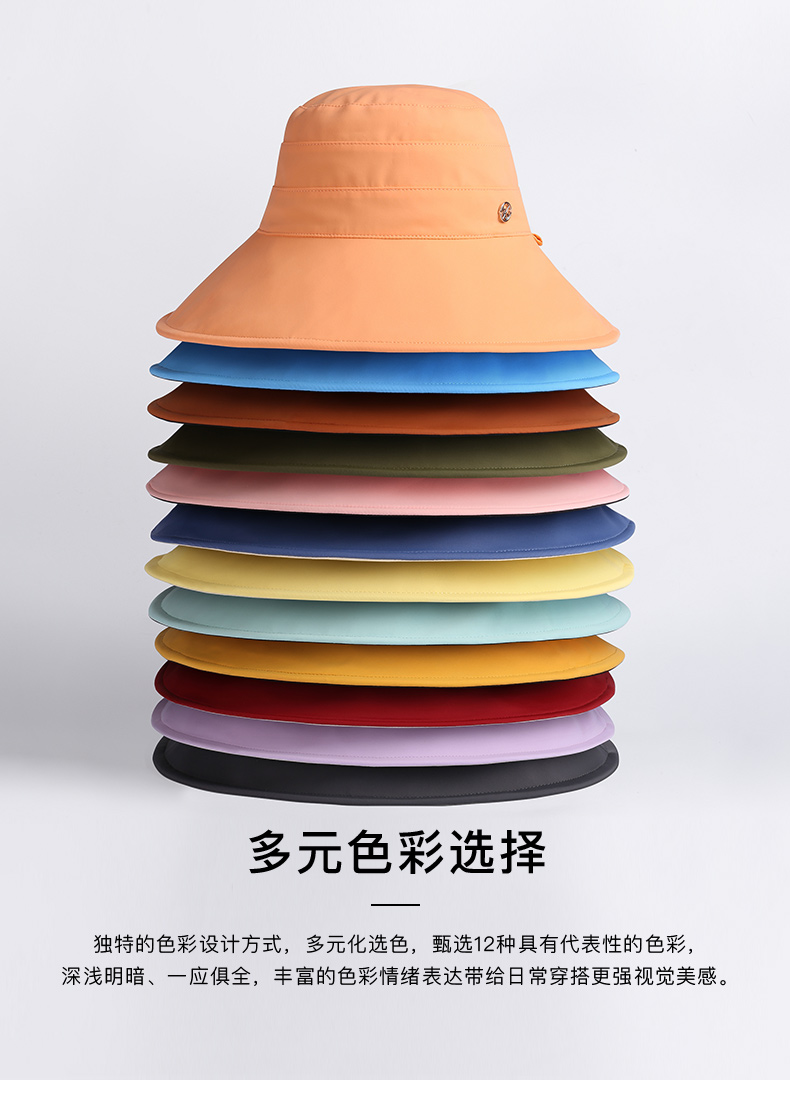 蕉下 双面渔夫帽防晒帽 UPF50+ 图3