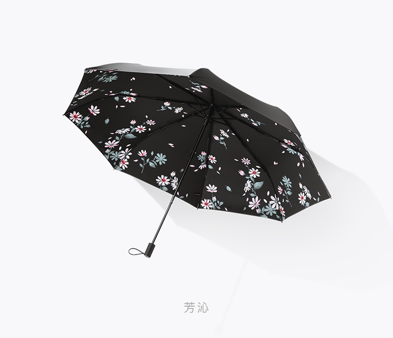 蕉下 20年新品 清新森系 晴雨两用三折遮阳伞 券后49元包邮 买手党-买手聚集的地方