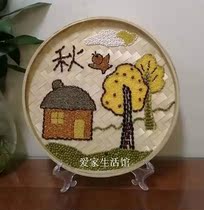 Grain grain paste painting bean grain diy material package kindergarten children creative anti-epidemic hand made