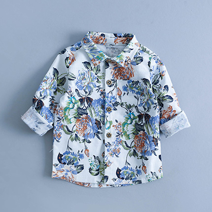 Chemise enfant à manche longue - Ref 2082905 Image 8