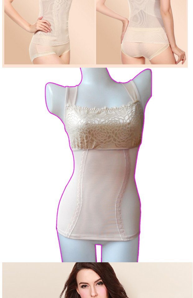 Phần mỏng ống trên cơ thể quần áo nhựa sau sinh bụng corset vest giảm béo cơ thể đồ lót corset áo body nữ