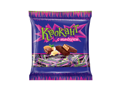 KDV Шоколадный сэндвич -конфеты 500G (J)