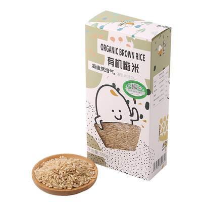 [有机糙米500g/盒—壹升善粮]