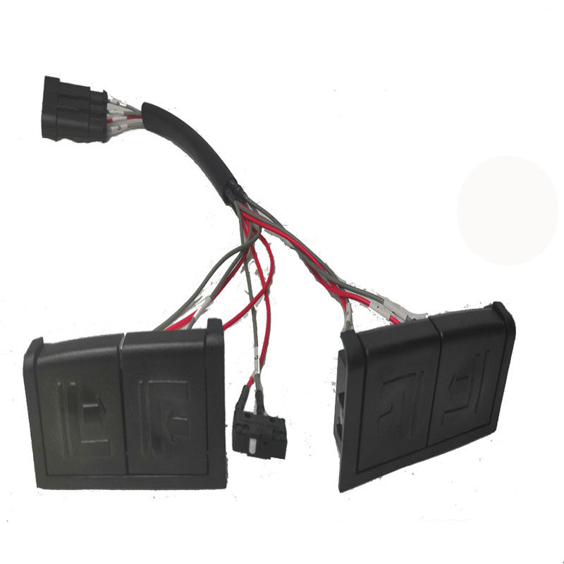 Medium Force Pile High Machine Accessories Control Accelerator Handle Head Handle Up down horn switch button assembly