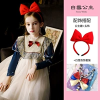 Наряд маленькой принцессы, аксессуар для волос, ожерелье, цепочка, комплект