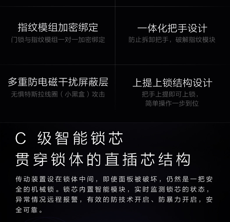 Умный дом 【现货速发 免费安装】小米米家指纹锁智能门锁密码锁家用防盗门电子锁小米10手机nfc开锁米家 Xiaomi
