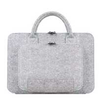 Business laptop bag notebook show 17 3 15 6 inch felt
