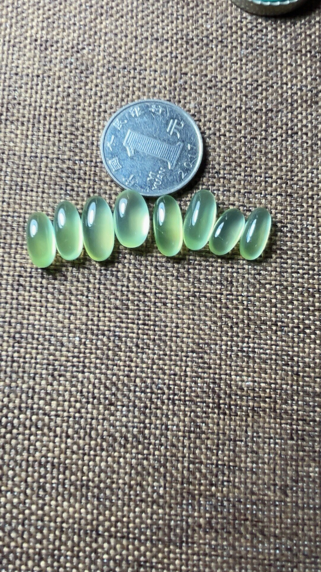 天然プレナイトのセット