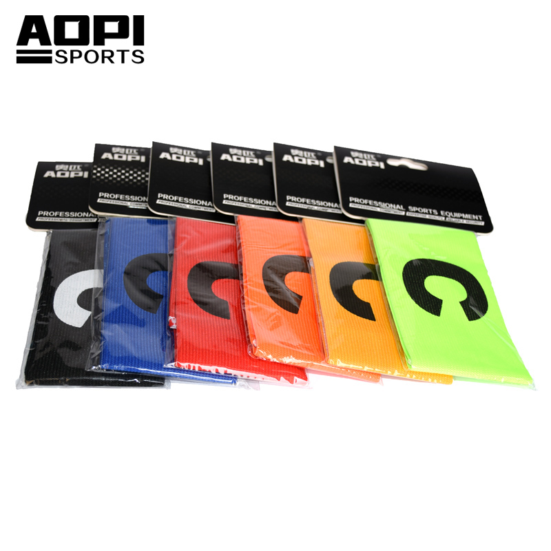 Event team C word label armband Football team long sleeve label Basketball game training armband magic sticky cloth sticker