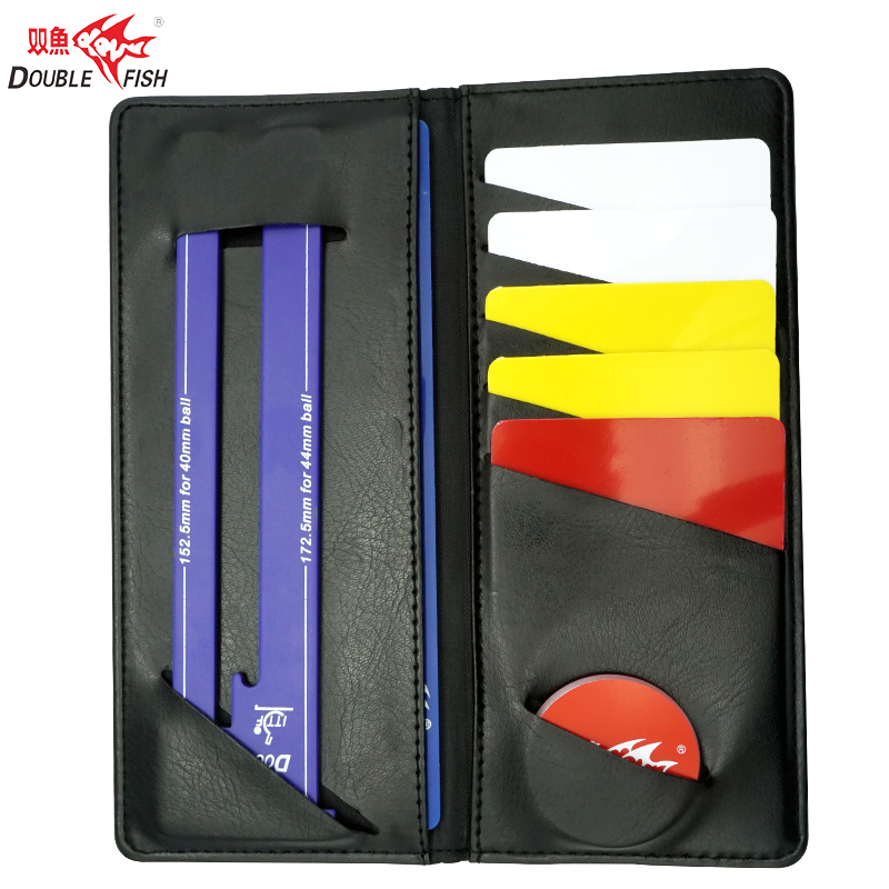 Double Fish 401 Table Tennis Referees Referee Kit Professional Match Referee Kits Referee Ruler Ruler Signs
