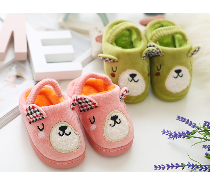Chaussons enfants en autre pour hiver - semelle caoutchouc naturel - Ref 1009407 Image 34