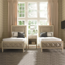 Simple fashion environmental protection fabric 1 2m Childrens bed Light luxury bedroom solid wood twin bed Child single bed Princess bed