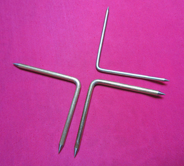 Right angle nail connection nail steel nail angle nail L shaped nail 90 degree corner nail board corner nail 