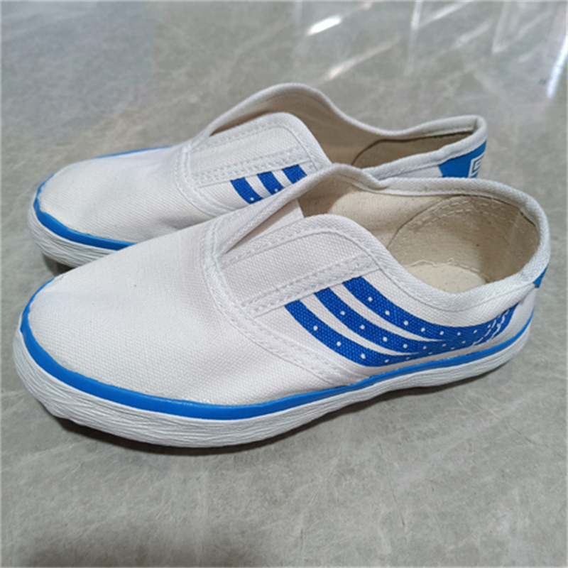 Shanghai Huili Bailuxi Tennis Shoes Student Sports Dance Training Cloth Shoes Classic Retro White Sneakers Small White Shoes