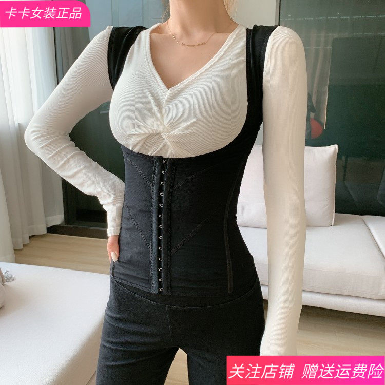 JUSTCC Tikyin Net red card female clothing 365 degree thin shape shaped beauty shaped clothes to collect the belly waist
