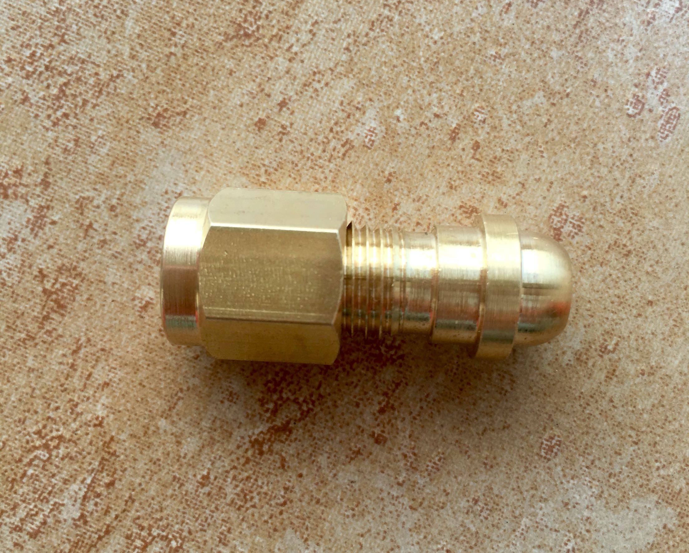 Honyeo Hongye W21 8 cylinder inlet port 6mm 3mm ferrule connector 1 4 outlet connector 1 8