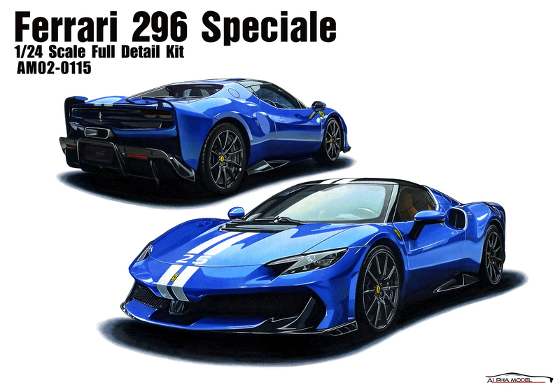 Alpha Model 1/24 Ferreri 296 Speciale Am02-0115