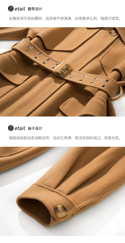 Fan Si Lanen áo hai dây nữ 2018 mới áo len ngắn mùa thu và mùa đông áo len lỏng len mẫu áo dạ đẹp 20201