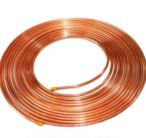 Longyu mosquito coil copper tube Φ6 35×0 8×15m Hengyuan refrigeration air conditioning refrigerator freezer cold storage copper tube