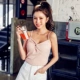 Quần áo Handu 2019 Quần áo nữ mùa hè Hàn Quốc mới Áo sơ mi cạp cao quây AA13689 - Áo ba lỗ thoi trang cong so