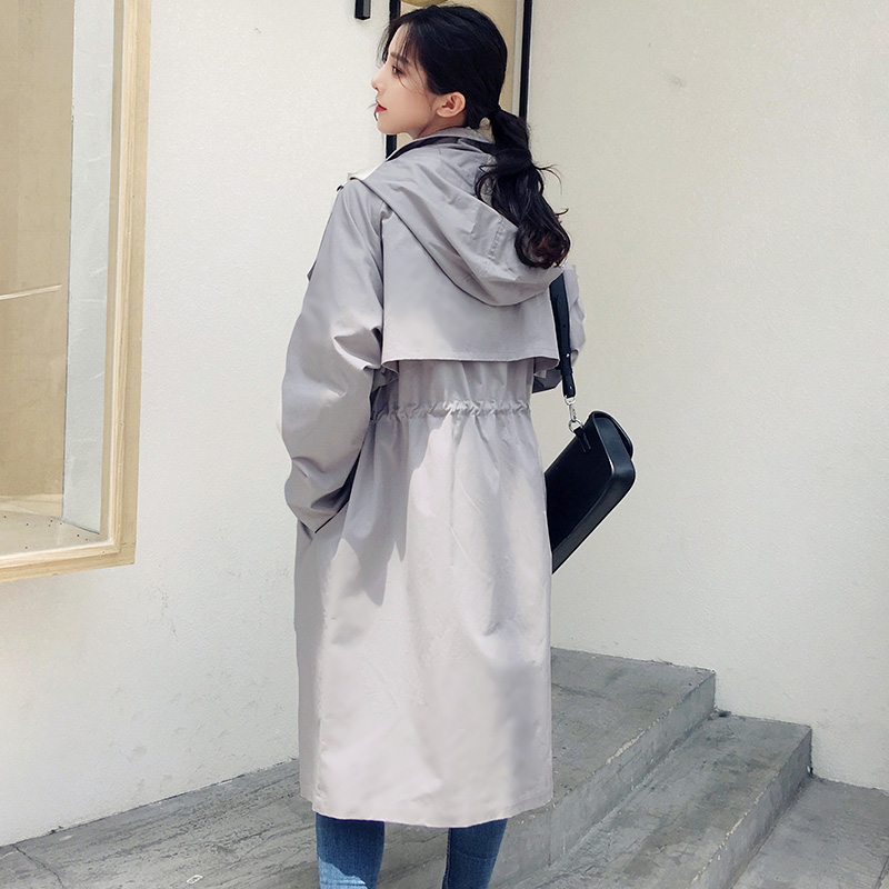 Trench pour femme HSTYLE     en Coton en Coton - Ref 3227585 Image 3