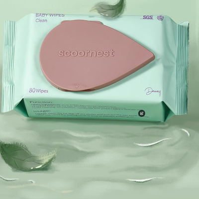21.5！科巢手口专用湿纸巾80抽*5包