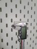 Suitable for IKEA SKADIS IKEA hole board accessories vernier caliper bracket