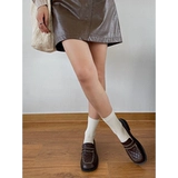 Обувь для кожаной обуви, лоферы, туфли, коллекция 2022, в стиле Шанель, из натуральной кожи