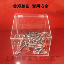 Custom-made acrylic box supermarket chain store plexiglass food box food Cabinet