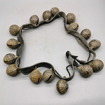 Antiques and miscellaneous bells double-sided bells home craft ornaments pets hanging bells medium size