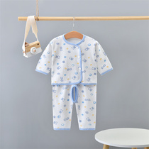 Neonatal clothes pure cotton baby autumn baby underwear suit for spring and autumn monsomn clothes summer thin