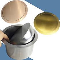 Dark Gold Rose Gold Lid Lid 304 Stainless Steel Embedded Lid Lid