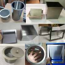 Decorative lid concealed trash can embedded trash can recessed countertop lid size insert-in trash can