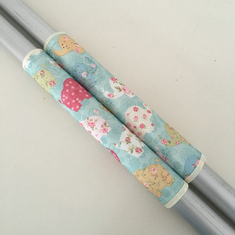 Double door refrigerator handle protective sleeve Han style glass door armrests decorated with cloth art chairs for a pair of prices