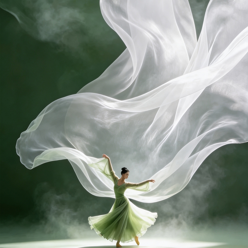 White Transparent Lightweight Water-Gloss Tulle for Stage Performances, Multi-Color Background Tulle, Photo Props, Soft Organza, Ruyi Tulle