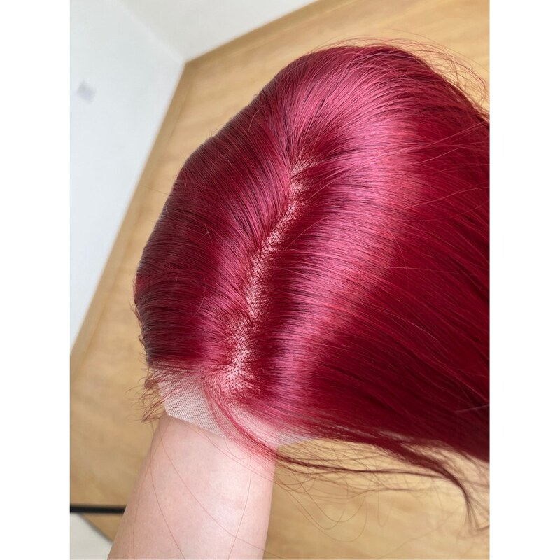 【Back Hook】13×6 Extra Large Lace High-Temperature Fiber Neptune Red Top Free Parting Lace Wig 【Back Hook】13×6 Extra Large Lace High-Temperature Fiber Neptune Red Top Free Parting Lace Wig