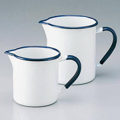 正品进口亚速旺10L2L搪瓷烧杯量杯300/500/1000ml日本ASONE