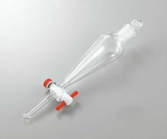 PTFE四氟乙烯龙头加厚梨形玻璃分液漏斗50/100/250/500/1000ml