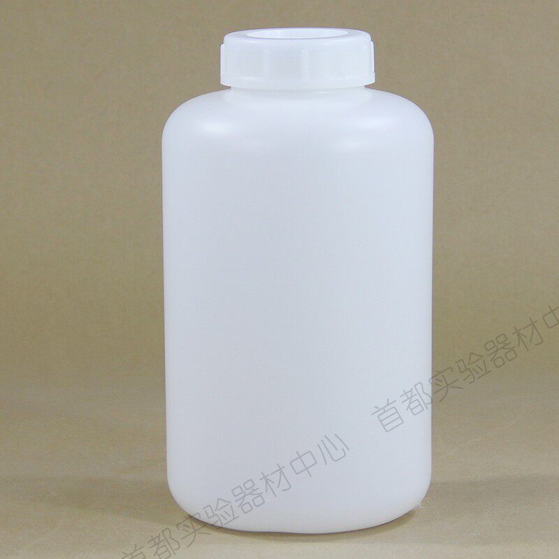 5L特厚塑料瓶HDPE高密度聚乙烯试剂瓶耐酸碱孝素桶罐1L2L3L10L升